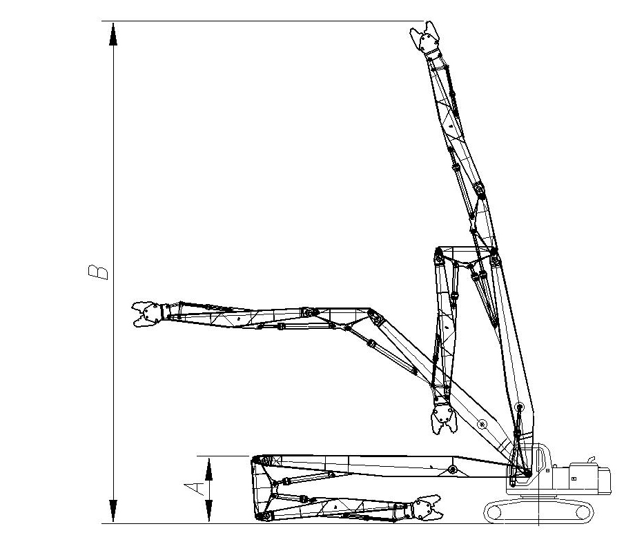 作業范圍模擬圖