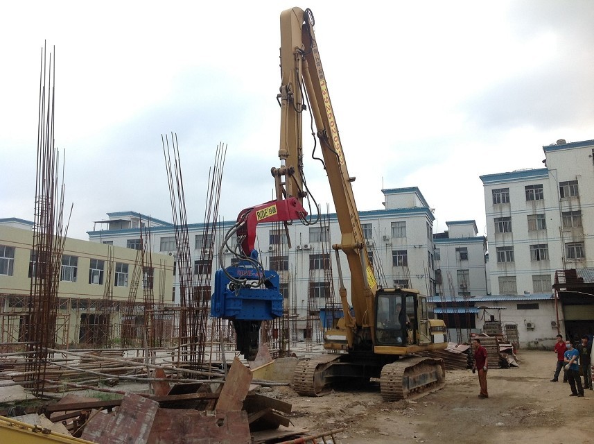 挖掘機打樁臂 挖掘機打樁臂