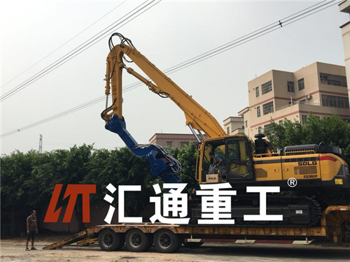 挖掘機打樁臂 挖掘機打樁臂